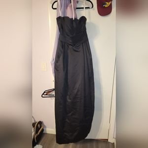 David's bridal strapless sweetheart gown